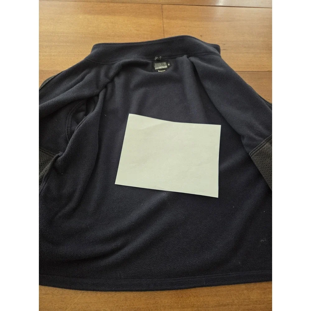 Vtg J Crew Jcmg Fleece Jacket Men's Xl Multiglisse Navy‎